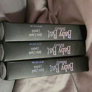 Set of 3, Baby Bat Beauty Lipstick
